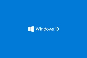 minimalism, Window, Windows 10, Technology, Logo, Blue