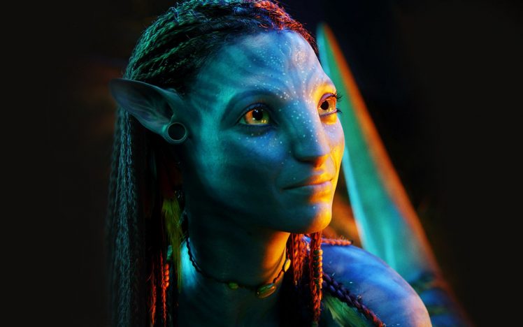 Avatar, Neytiri, Face, Aliens HD Wallpaper Desktop Background