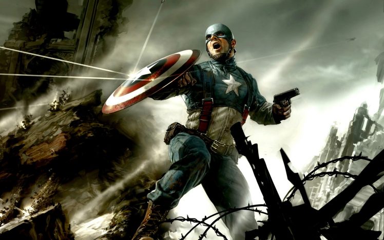 4K wallpaper: Captain America Hd Wallpaper For Pc