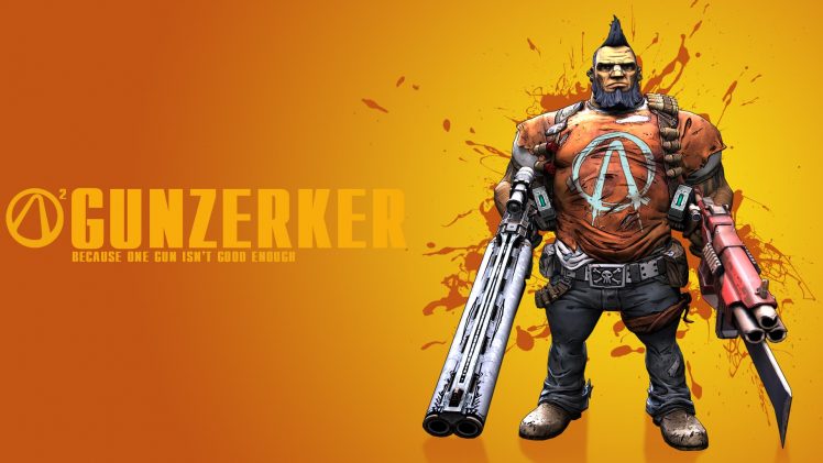 Gunzerker, Borderlands 2 HD Wallpaper Desktop Background