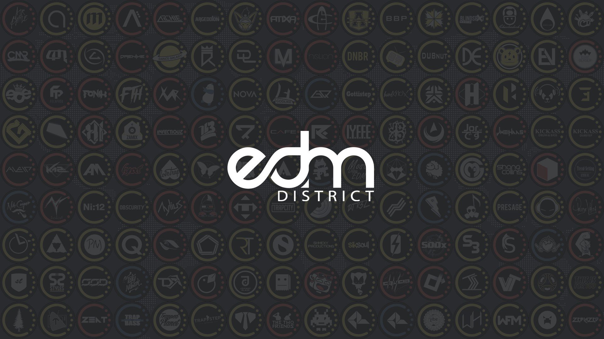 EDM, Music, Electronic music, Simple background Wallpaper