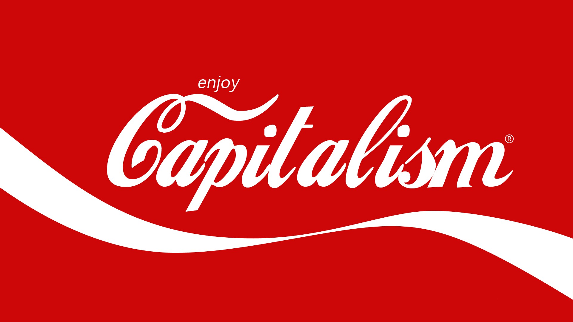 primary colors, Capitalism, Coca Cola, Red, White Wallpaper
