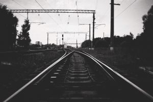 railway, Monochrome