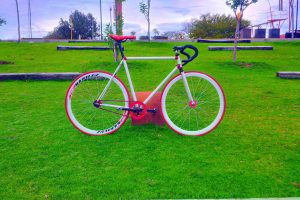 fixie, Pink, White, Bicycle