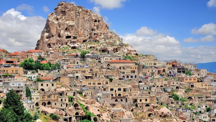 Turkey, Cappadocia, City, Cityscape HD Wallpaper Desktop Background