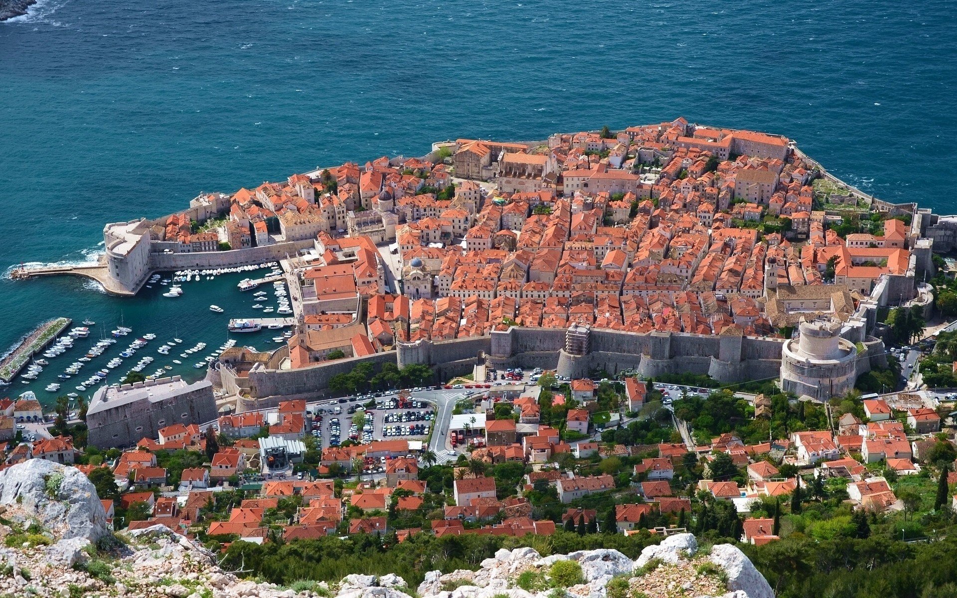 Dubrovnik, Croatia, Town Wallpaper