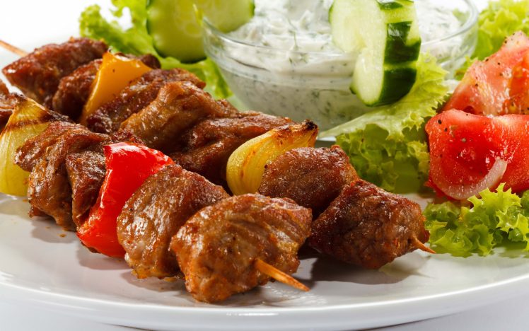 kebabs, Barbecue, Food HD Wallpaper Desktop Background