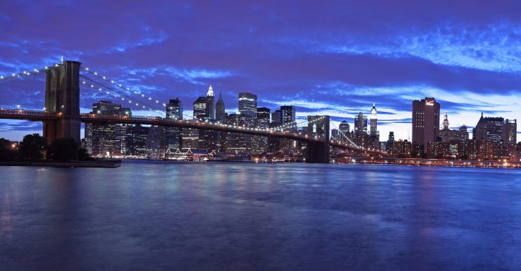 cityscape, New York City, Brooklyn Bridge HD Wallpaper Desktop Background