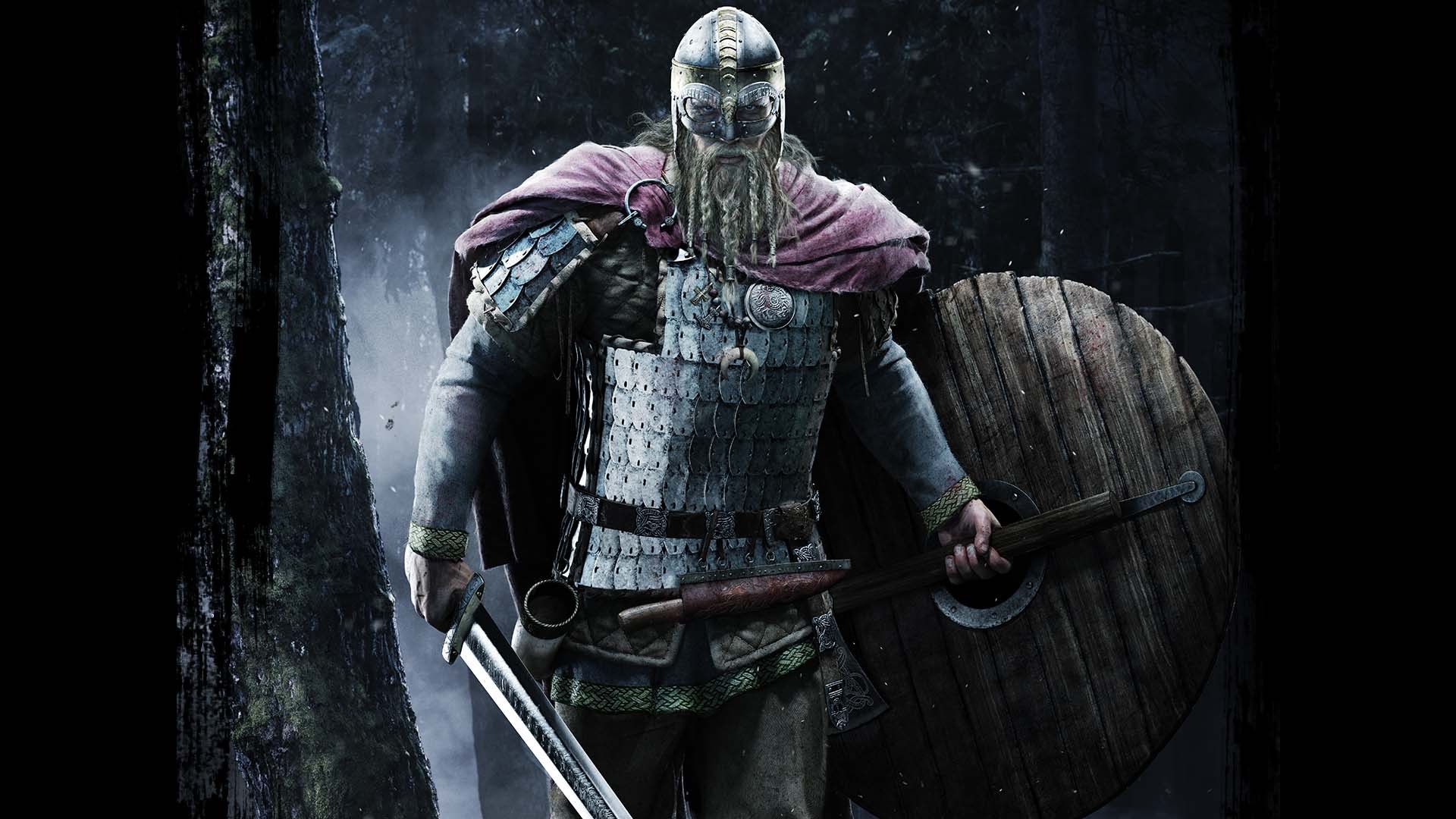 Vikings, Shields Wallpaper