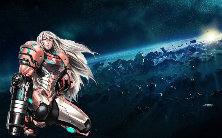 Samus Aran, Metroid HD Wallpaper Desktop Background