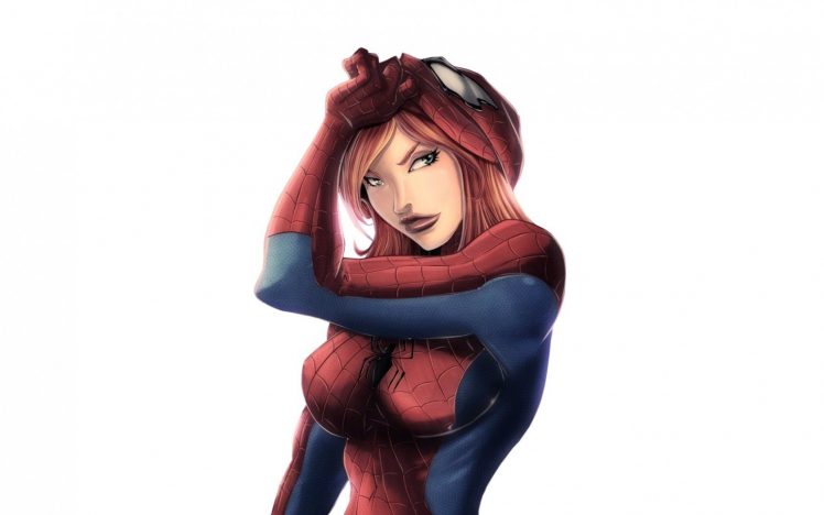 Mary Jane, Superheroines, Spider Girl HD Wallpaper Desktop Background
