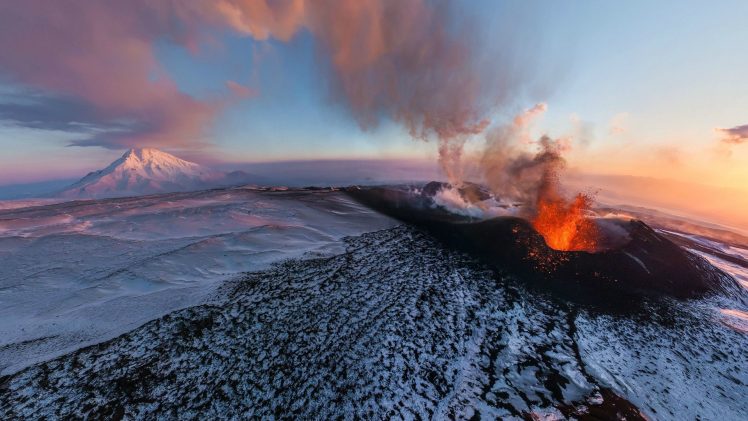 volcano, Iceland HD Wallpaper Desktop Background