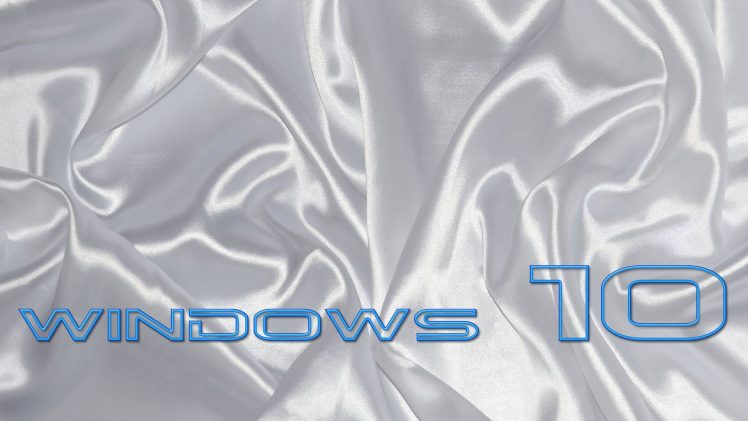 Windows 10, Microsoft Windows, Satin HD Wallpaper Desktop Background