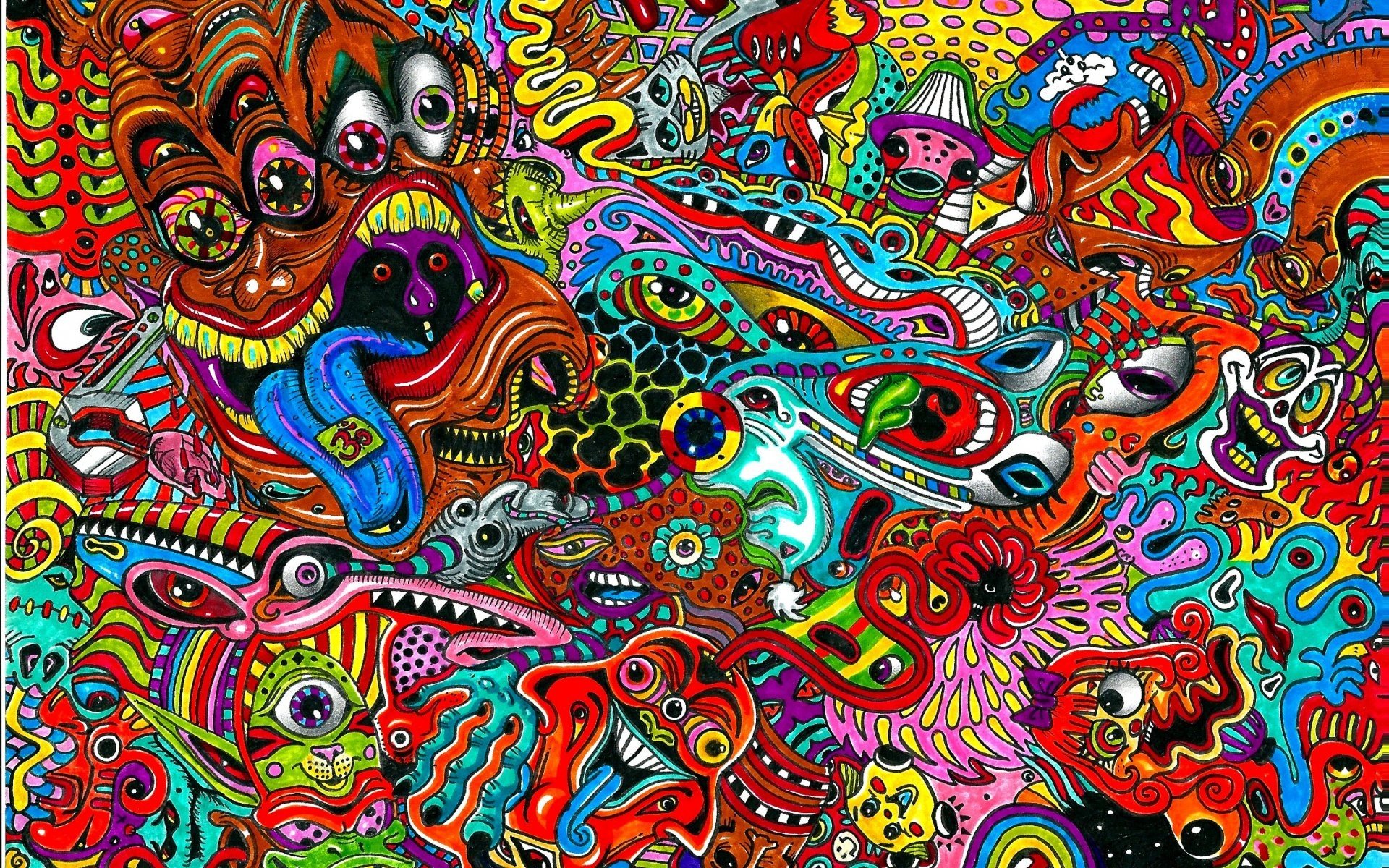 drawing, Colorful Wallpaper