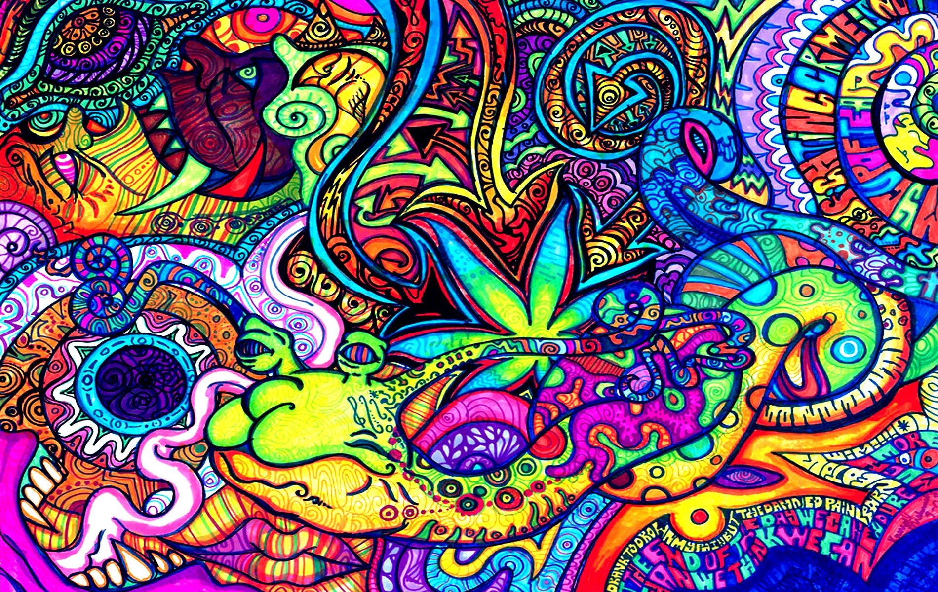 psychedelic Wallpaper
