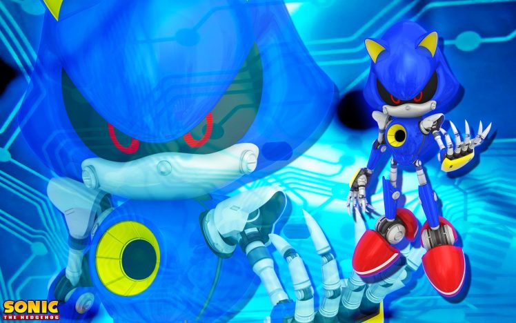 Sonic, Sonic the Hedgehog, Metal Sonic HD Wallpaper Desktop Background