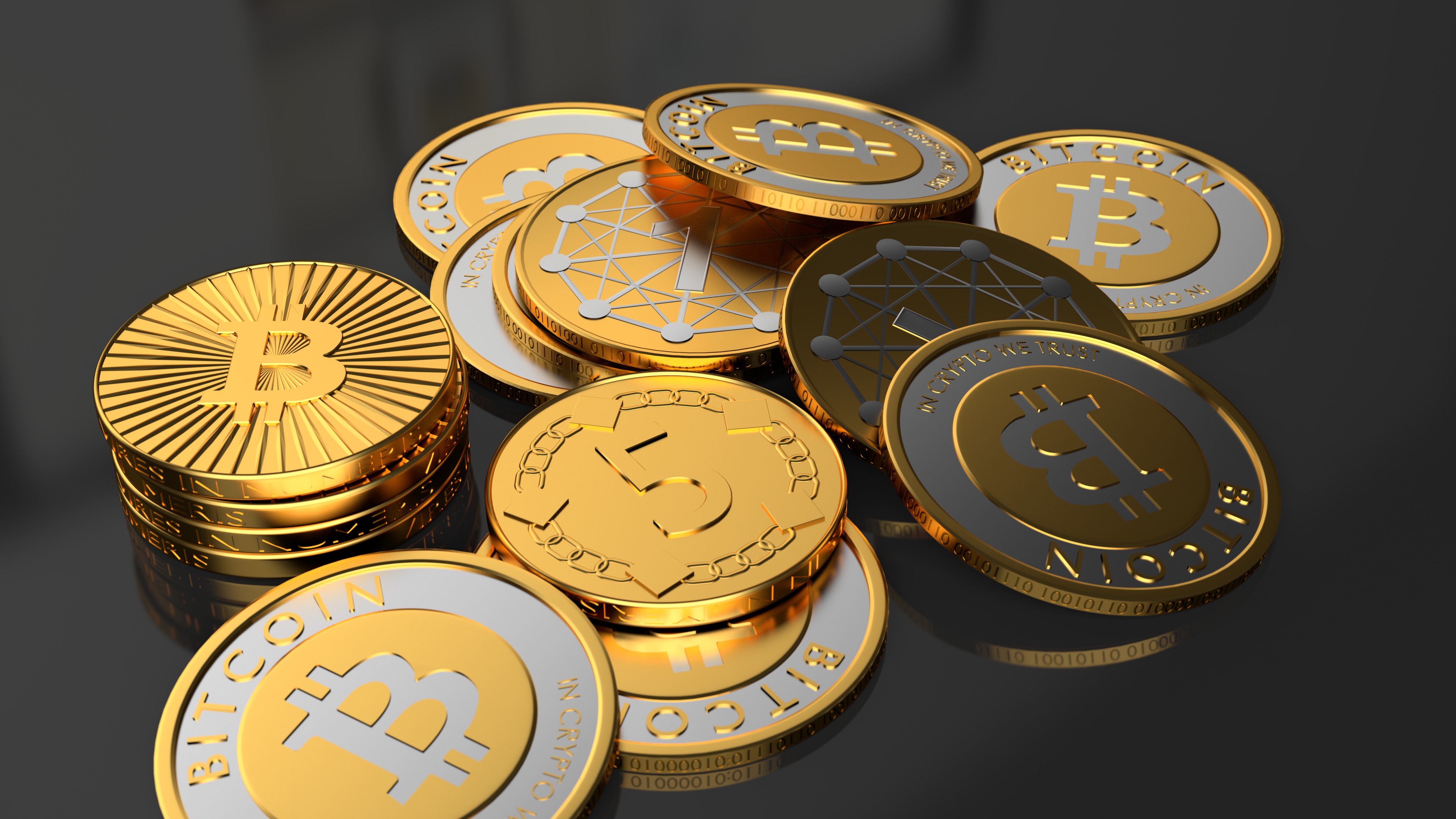Bitcoin, Currency, Money Wallpaper