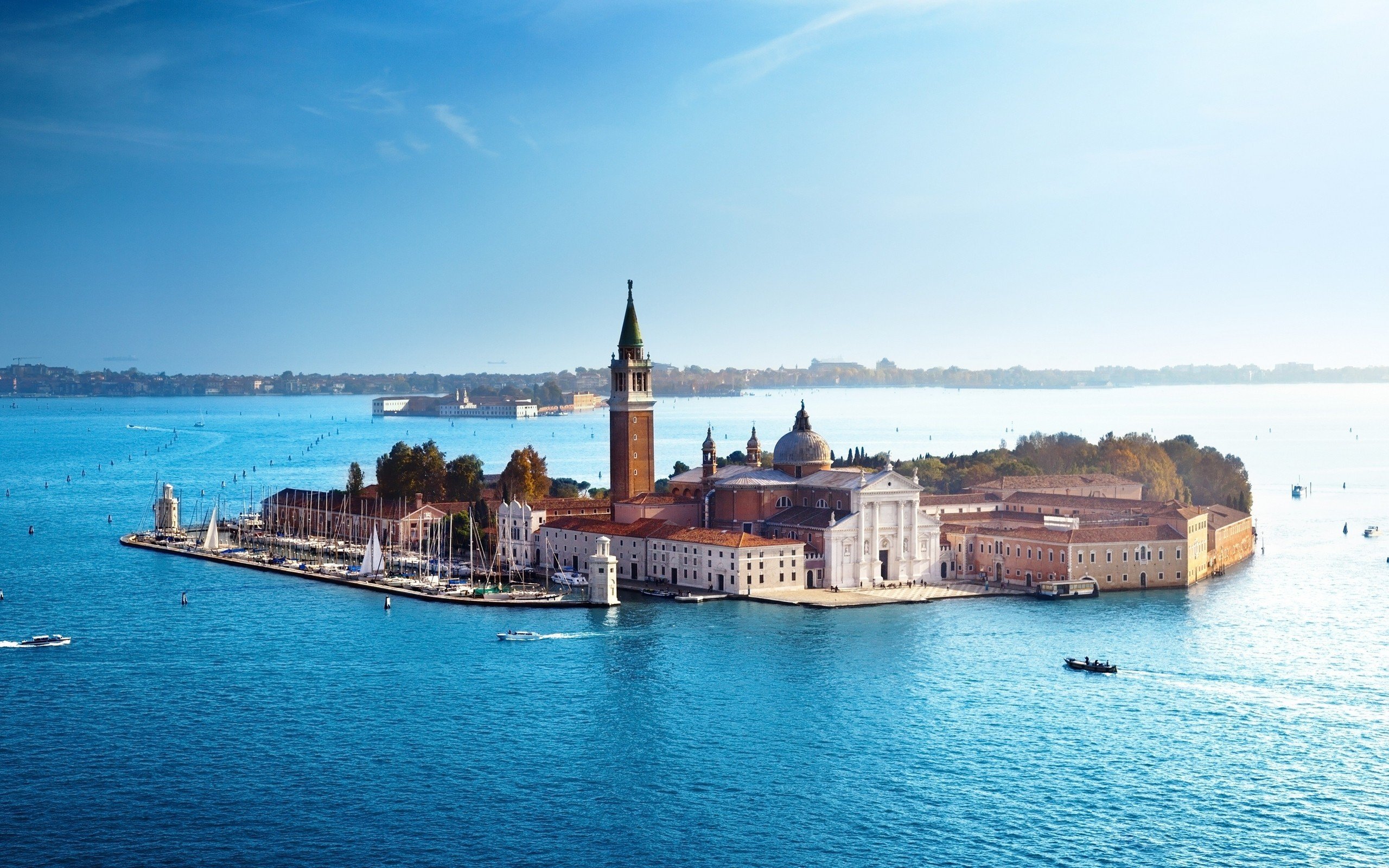 Venice, Italy, Europe, Water, Building, City, San Giorgio Maggiore Wallpaper
