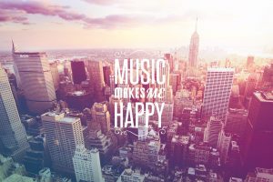 music, Happy, Cityscape, Minimalism, New York City, City