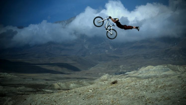 Where the Trail Ends, Mountain bikes, Desert HD Wallpaper Desktop Background