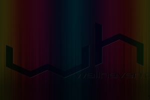 wallhaven, Colorful, Logo