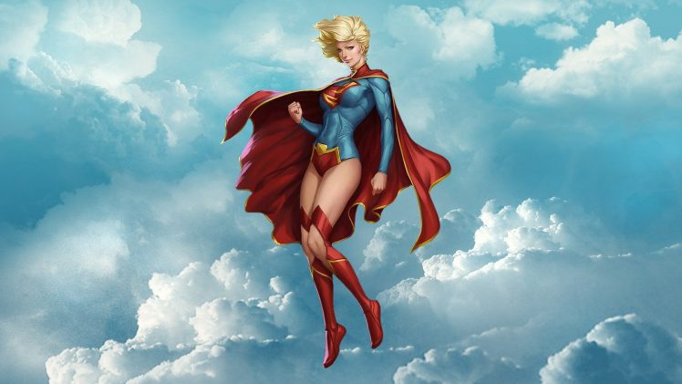 Supergirl, Stanley Lau HD Wallpaper Desktop Background