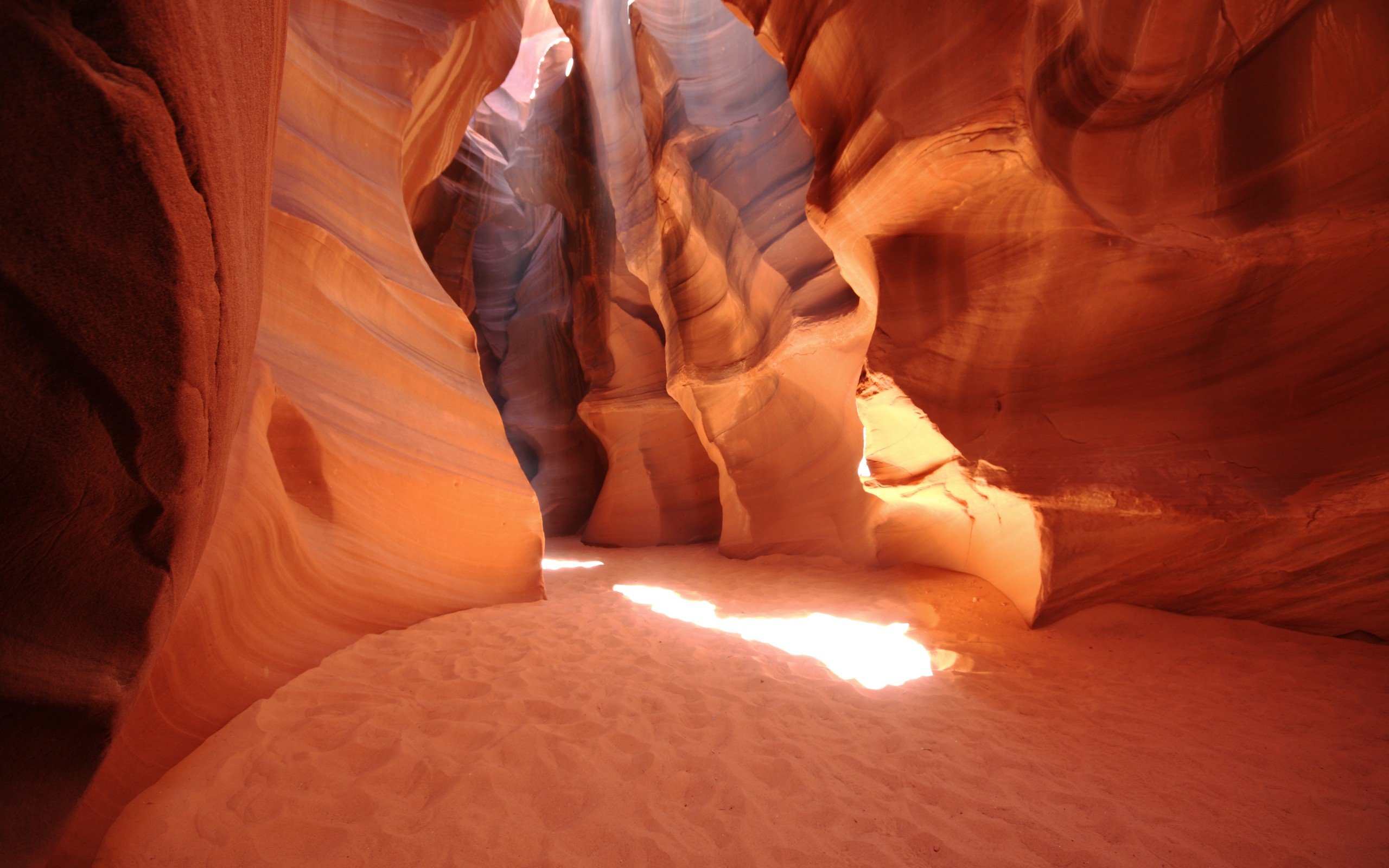 sand, Cave, Sunlight Wallpaper