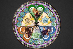 stained glass, Kingdom Hearts