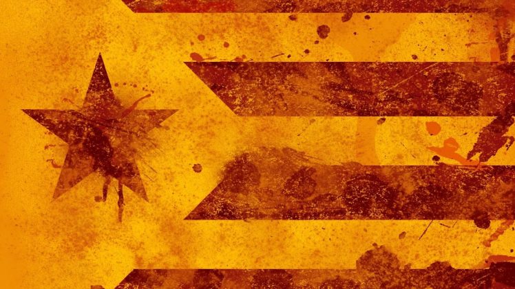Catalonia, Estelada, Flag HD Wallpaper Desktop Background