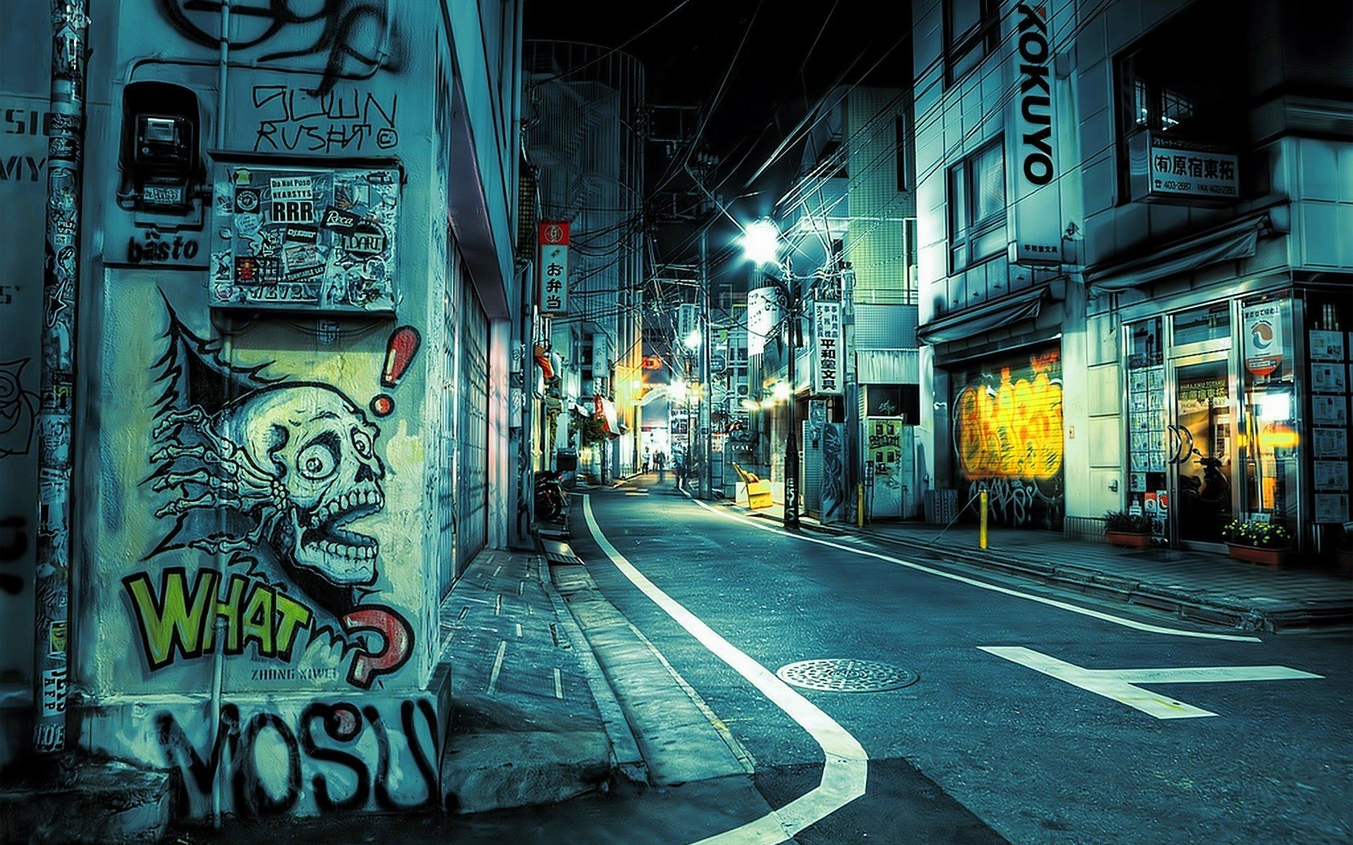 street, Graffiti Wallpaper