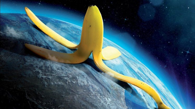bananas, Earth, Adobe Photoshop HD Wallpaper Desktop Background
