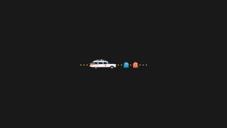 Ghostbusters, Pac Man HD Wallpaper Desktop Background