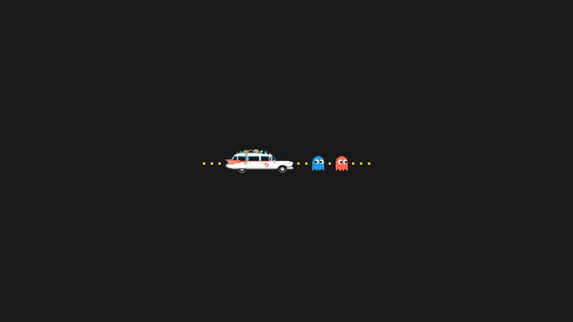 Ghostbusters, Pac Man Wallpaper