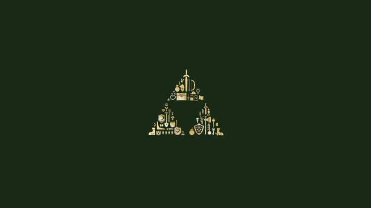 Minimalism Triangle The Legend Of Zelda Wallpapers Hd