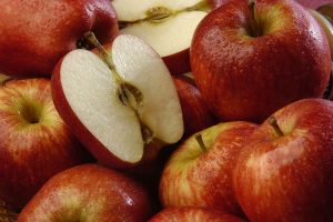 apples, Food, Fruit, Water drops