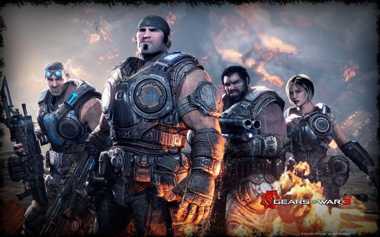 Gears of War 3 HD Wallpaper Desktop Background