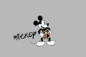 Mickey Mouse, Disney, Minimalism