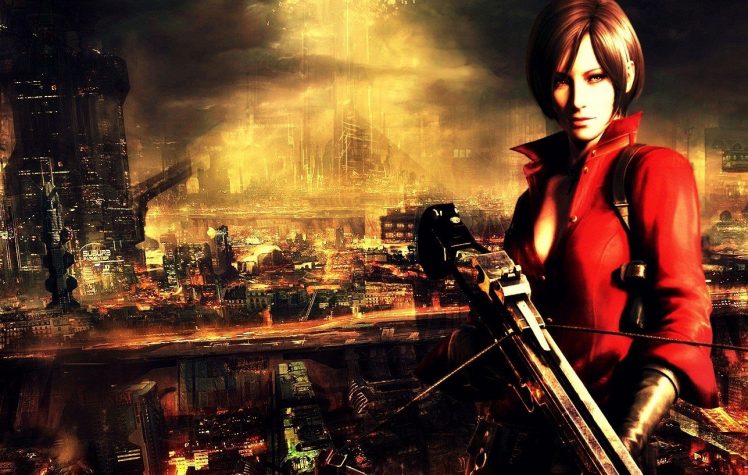 Resident Evil 6, Ada wong, Zombies HD Wallpaper Desktop Background