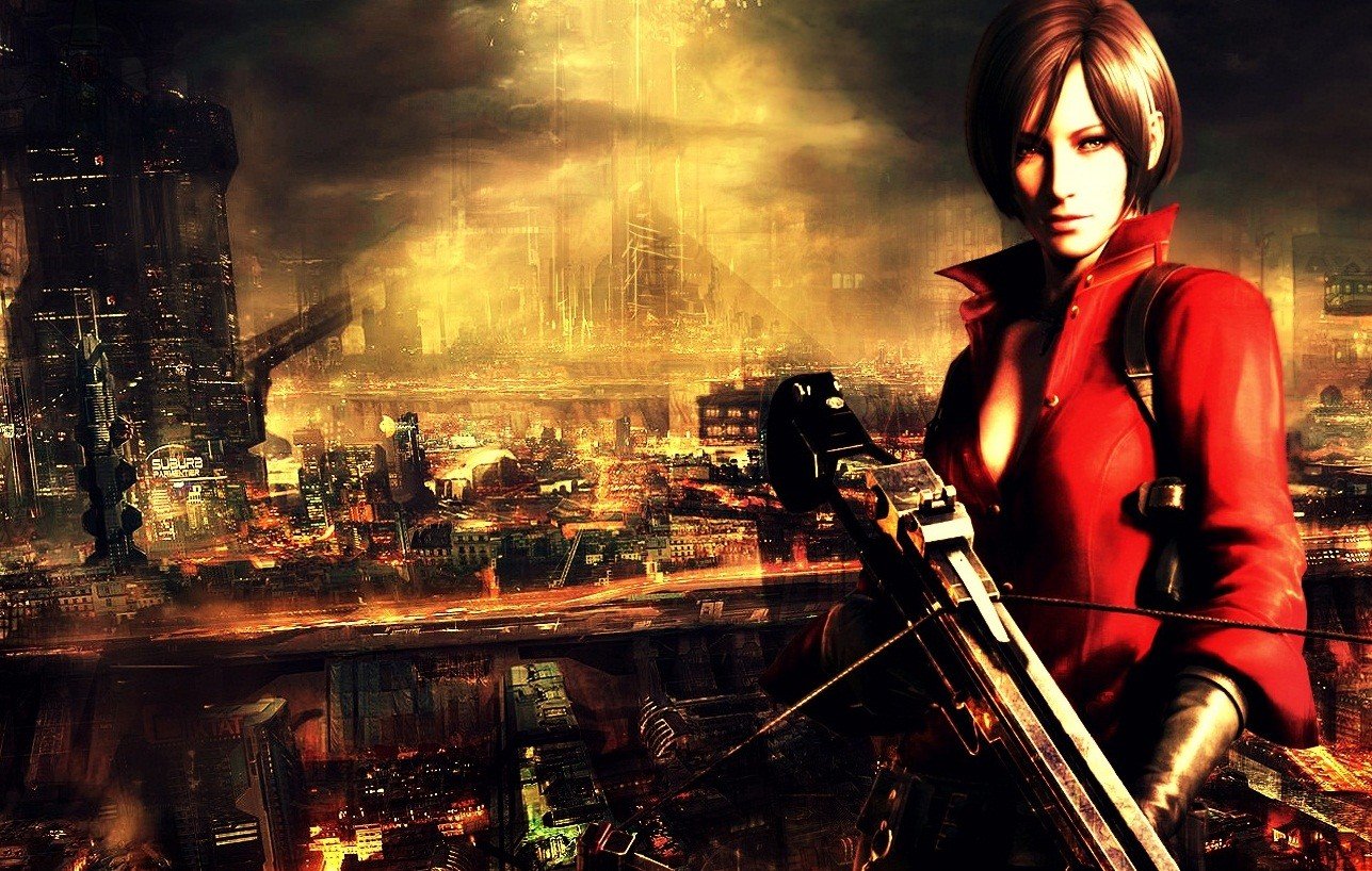 Resident Evil 6, Ada wong, Zombies Wallpaper
