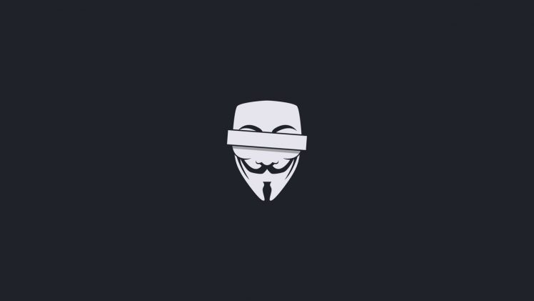 Anonymous, Technology, Minimalism, Hacking, Security HD Wallpaper Desktop Background