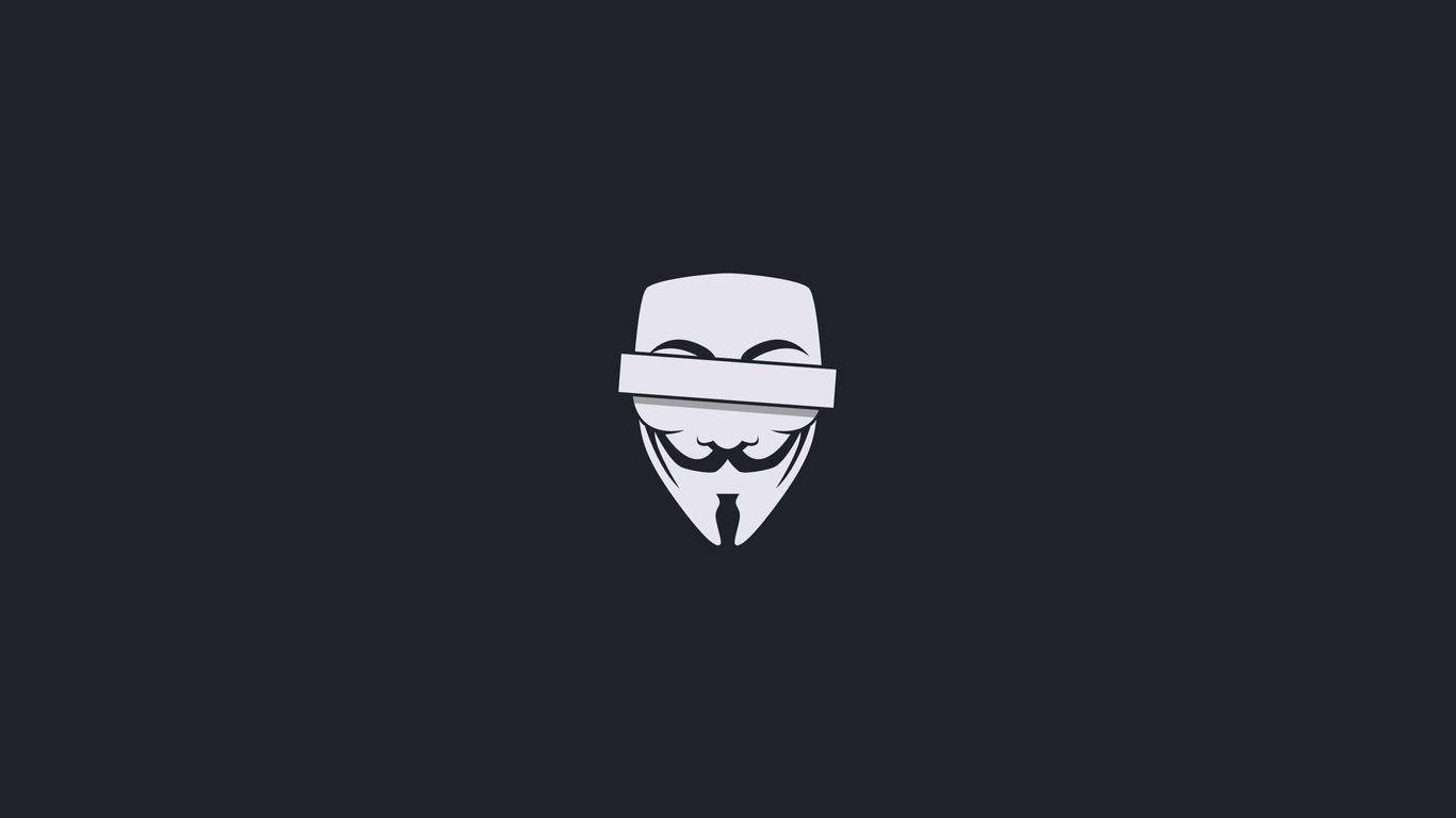 Anonymous, Technology, Minimalism, Hacking, Security Wallpaper