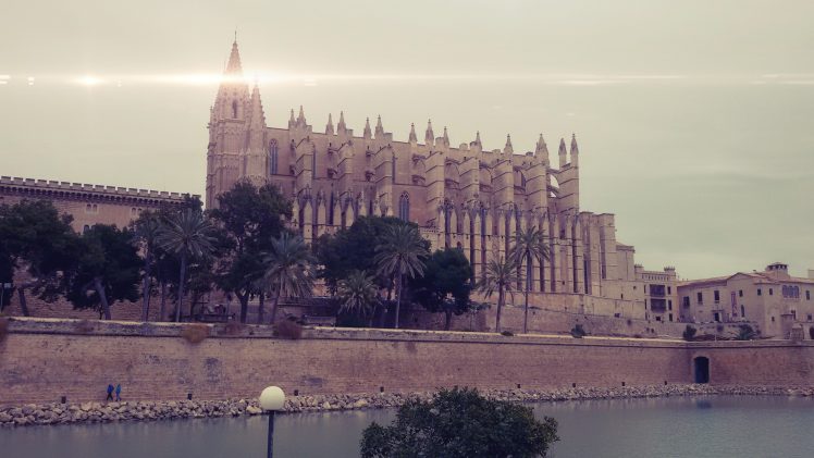 Mallorca, Spain, Cathedral HD Wallpaper Desktop Background