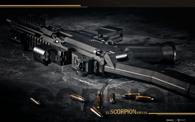 gun, Weapon, Škorpion vz. 61 HD Wallpaper Desktop Background