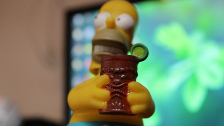 Homer Simpson, Macro HD Wallpaper Desktop Background