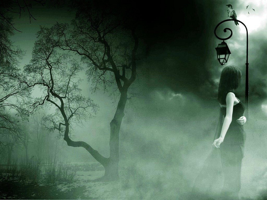 Gothic, Mist, Spooky Wallpaper