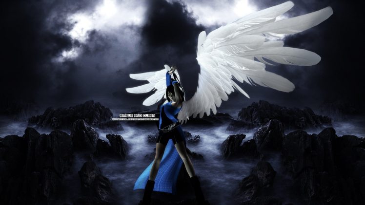 wings, Final Fantasy VIII, Rinoa Heartilly HD Wallpaper Desktop Background