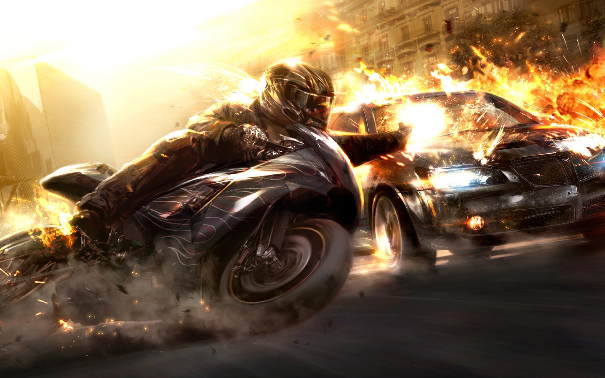 The  Wheelman Wallpaper