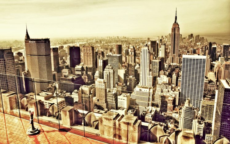 cityscape, Building, HDR, New York City, USA HD Wallpaper Desktop Background