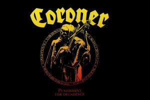 Coroner, Punishment for Decadence, Skeleton, Skull, Thrash metal, Album covers, Cover art