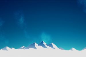 LoliLinus OS, Simple background, Mountain